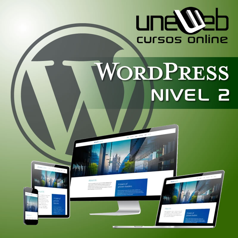 Course Image Wordpress nivel 2 - nuevo
